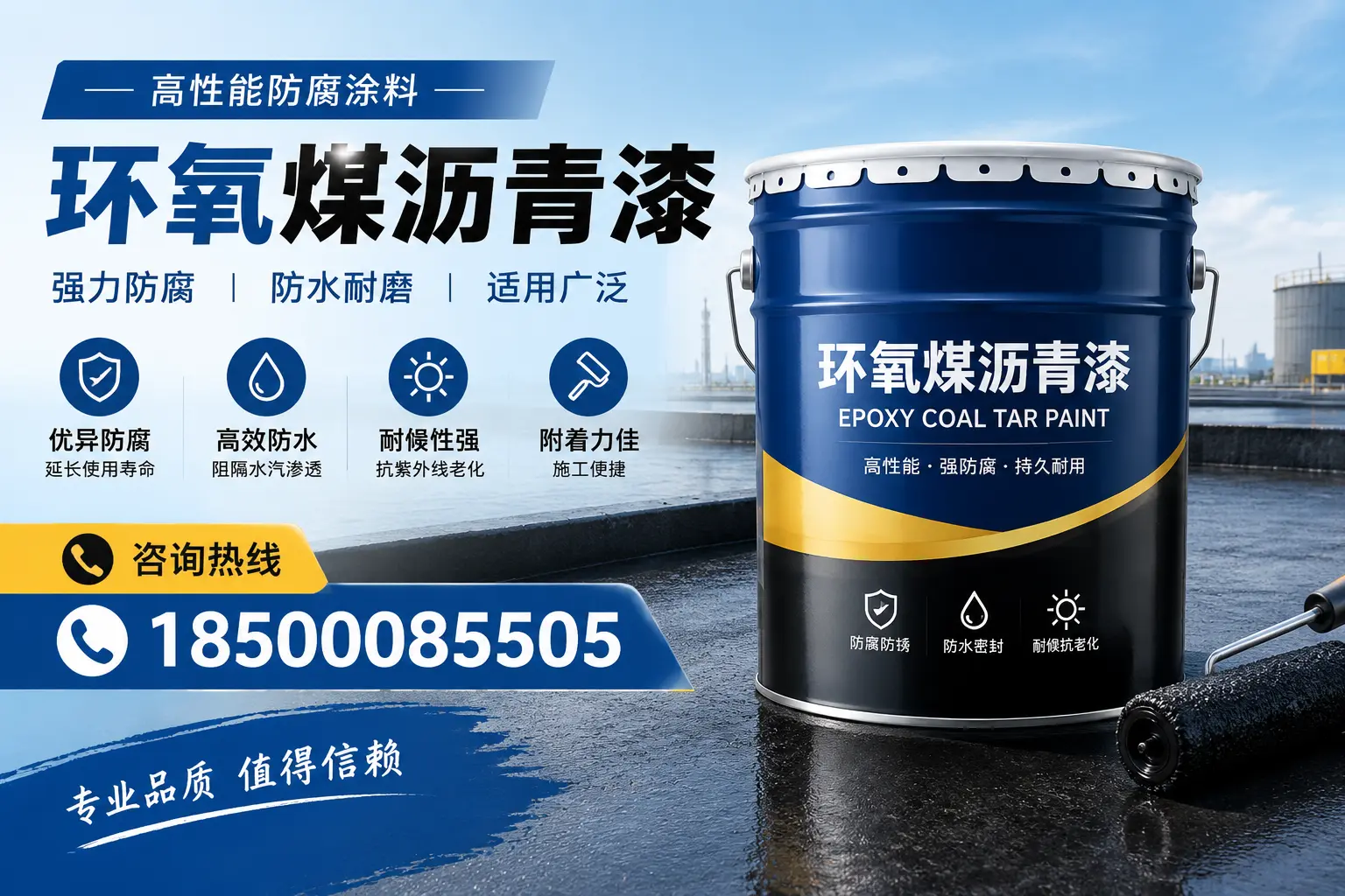 环氧煤沥青漆的主要成分与功能,天津用户深度了解